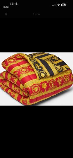 Authentic King Size Versace Comforter