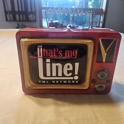 Vintage "That's My Line!" TML Network Lunchbox