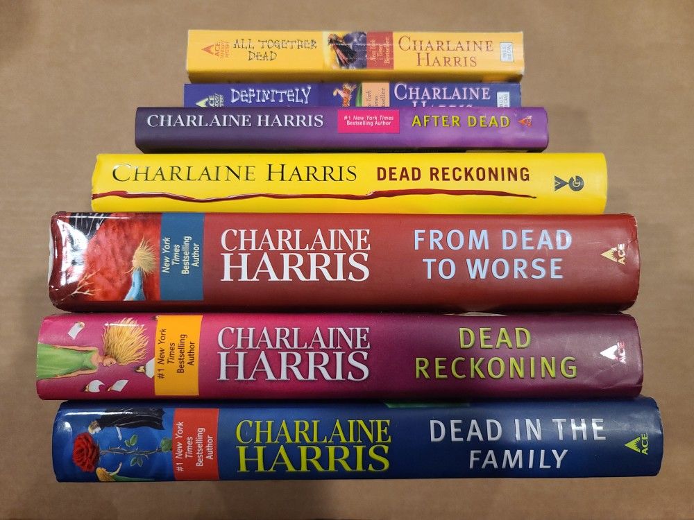 7 Charlaine Harris Sookie Stackhouse Books