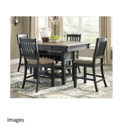 Dining Table With Barstools
