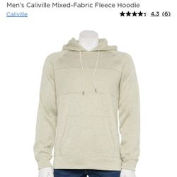 BraNd NeW**Caliville Men's tan Sweatshirt/ hoodie