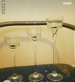 Tealight stem holders wedding/parties