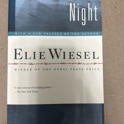 $5 Night Elie Wiesel