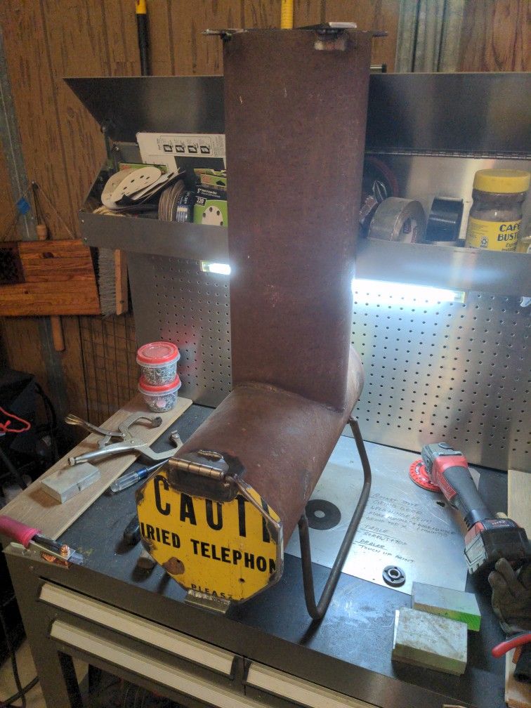 Upcycled Rocket Stove