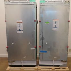 Thermador 72" Fridge And Freezer Set 