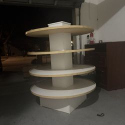 Circular Display Shelf