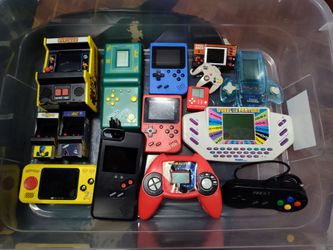 15-Piece Retro Handheld Gaming Lot – Pac-Man, Wheel of Fortune + Mini Games