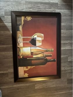Wine painting