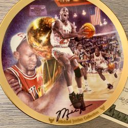 Michael Jordan Collector Plate 1991