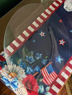 Princess House Oval Platter with Heritage Pattern