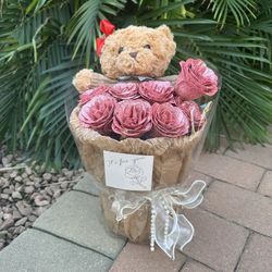 Flower With Bear 