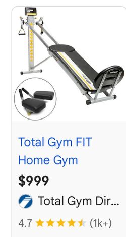 Total gym fit