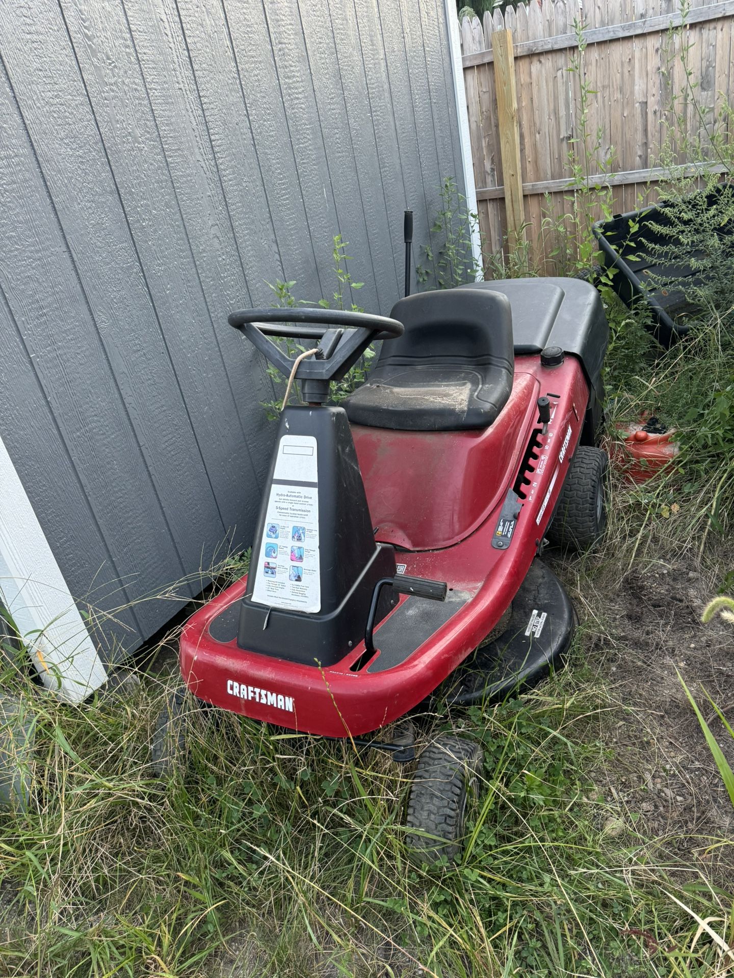 Craftsman Ride Mower
