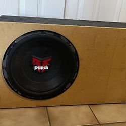 Rockford Fosgate 12" Punch DVC Subwoofer Speaker OLD SCHOOL