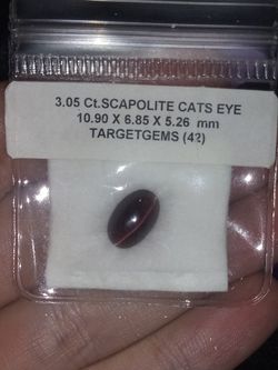 Scapolite cats eye