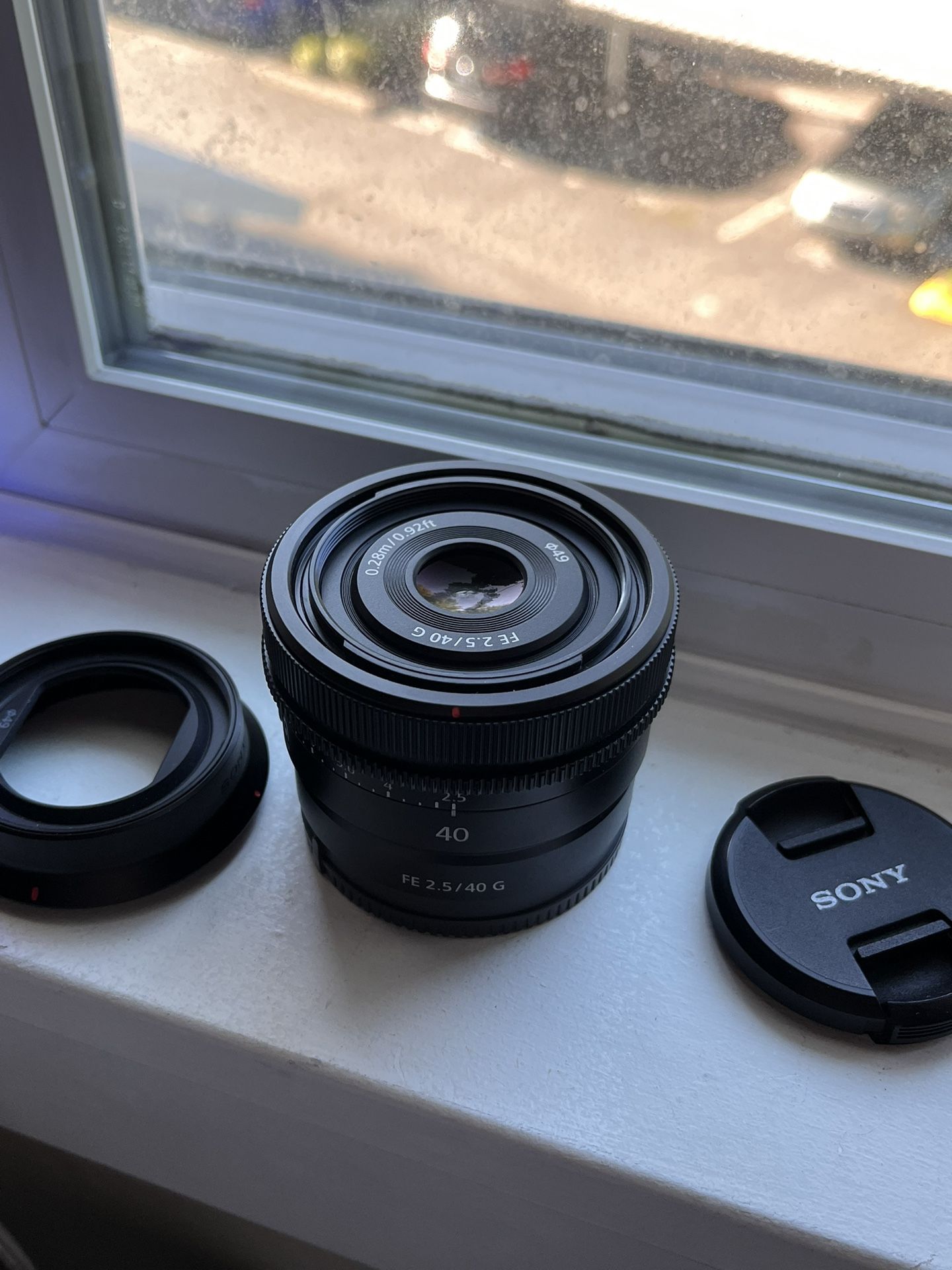 Sony 40mm G 2.5