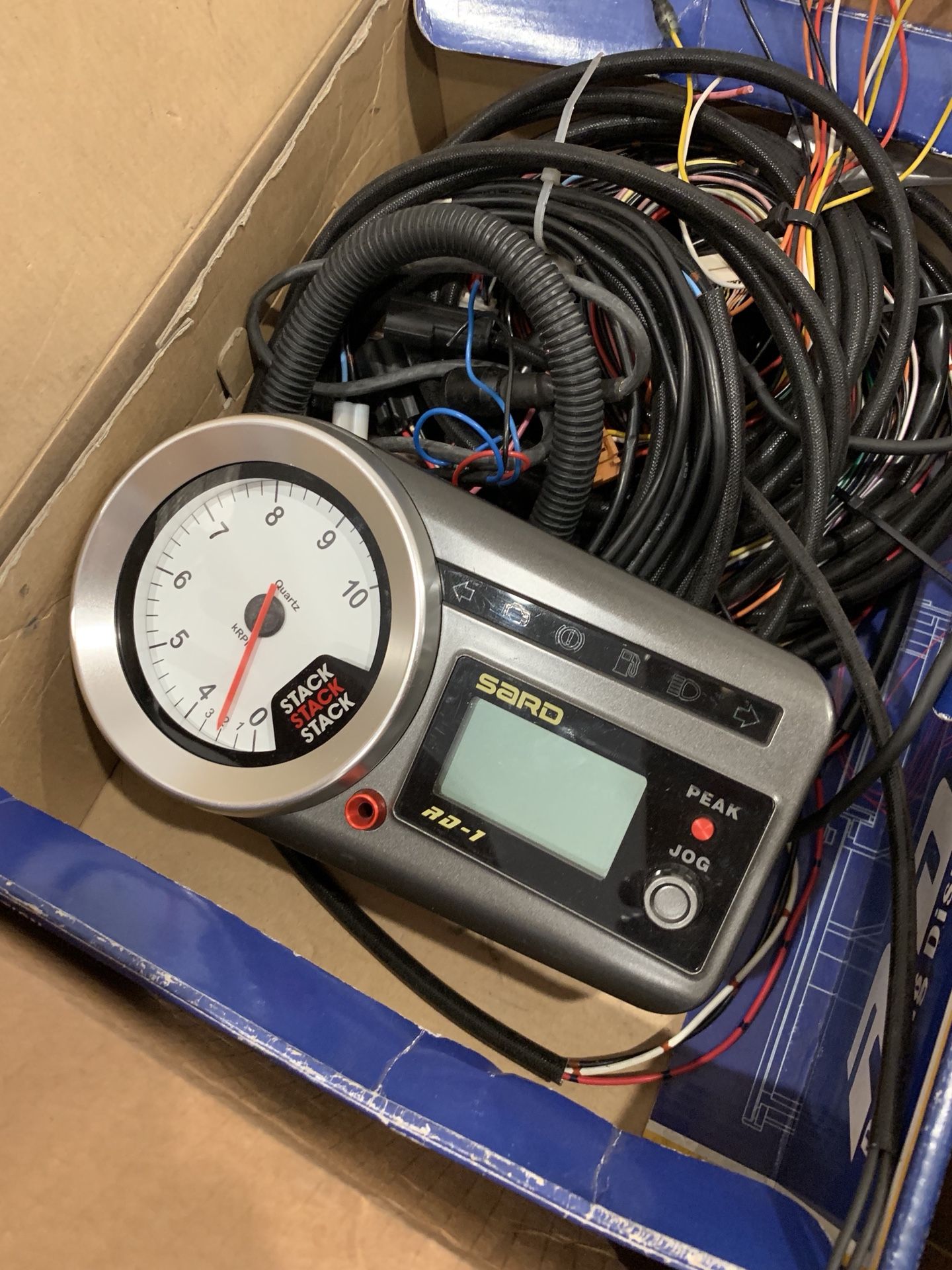 JDM Sard RD1 Racing Cluster Stack
