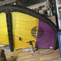 Wind Surfing Wing Surf Surfboard Skateboard Kite SMIK Wing With Pump 