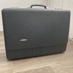 Vintage Suitcase Color Gray 