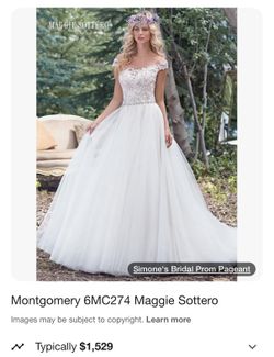 Maggie Sotero Custom-made Wedding Gown