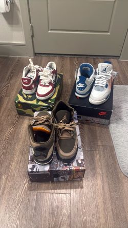 Jordan 4, Jordan 3, Bapesta