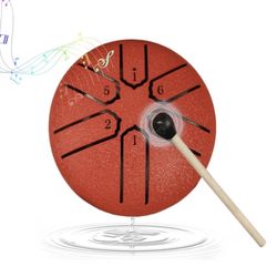 Chakra drum 3 Inch Steel Tongue Drum for Rain,