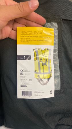 Newton EASYFIT Hi-Viz Fall Arrest Work Harness Size 1