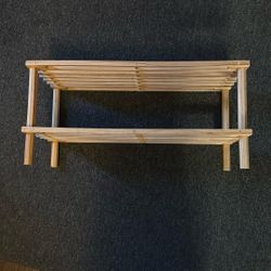 Wood Show Rack