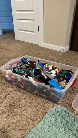 Tub of legos
