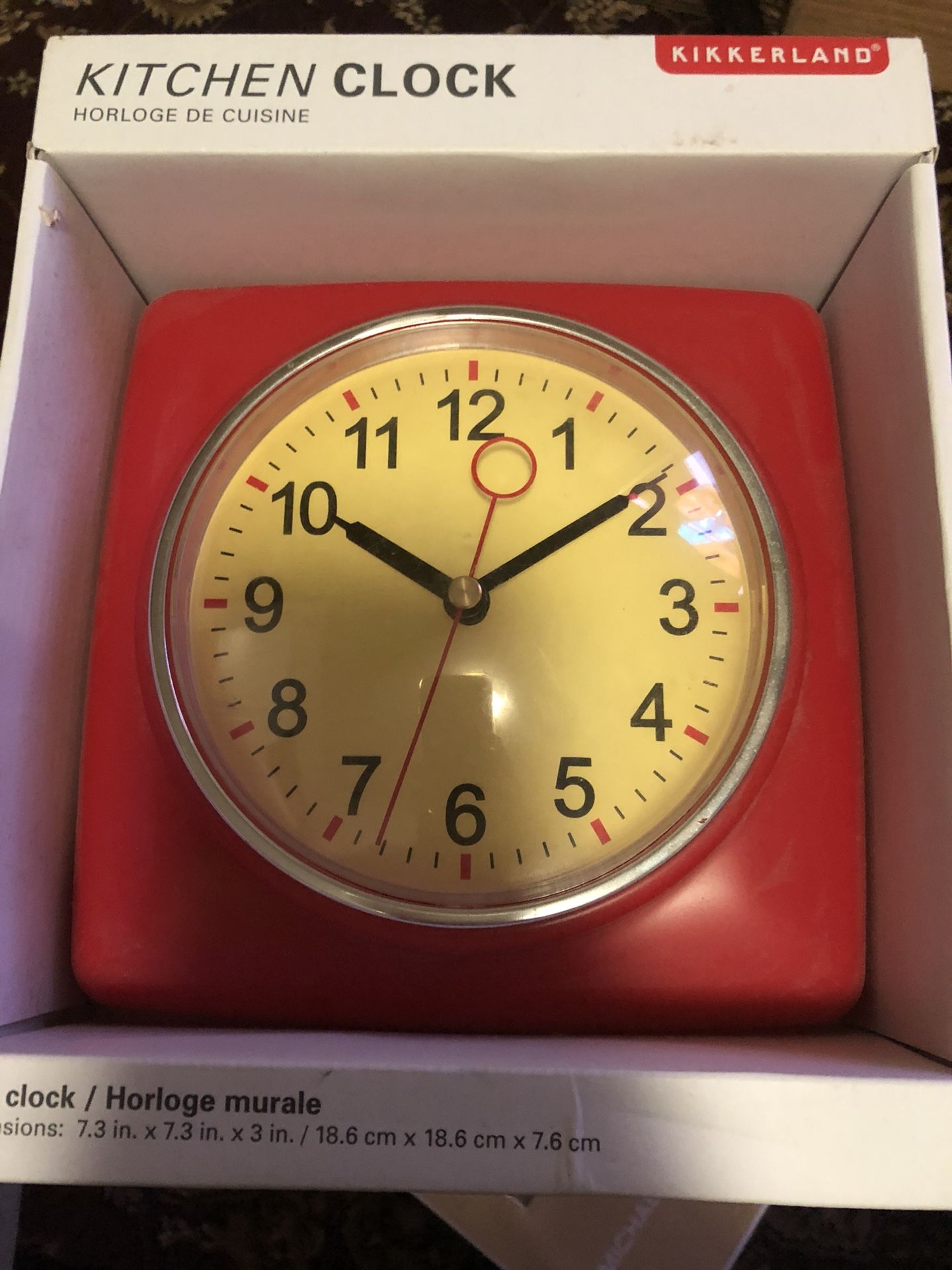 Brand new kitchen clock