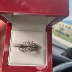 Gorgeous Wedding Set “ Past, Present , Future Style .