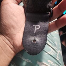 Perri's guitar strap