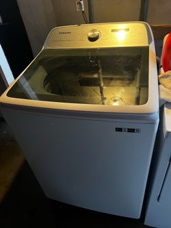 Brand new large Samsung top load washer control to the smart things app