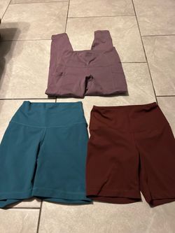 Shorts workout leggings yoga sport gym bundle lot XS small $15 all