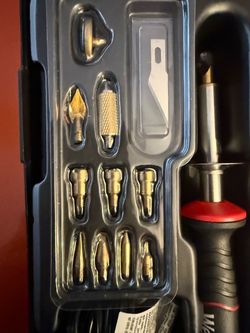 25-Watt/120-Volt Corded Woodburning Soldering Iron Kit (15-Piece)