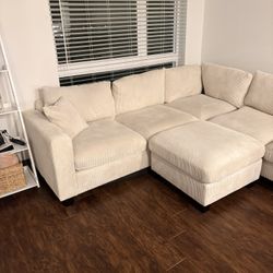 Section Sofa Baige Color 