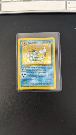 Pokémon Jungle Vaporeon Holo #12/64 (1999) – Vintage NM