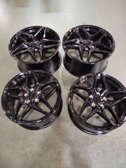 Chevy Corvette Style Wheels 19x8.5 And 20x10 New Wheels 5x4.75