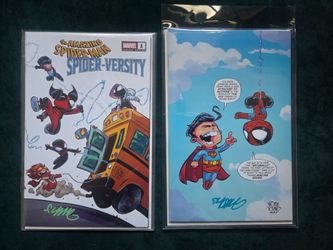 Comicbook signed lot.. not selling for $1
