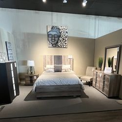 Grey Queen Bedroom Set