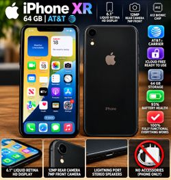 iPhone XR 64GB – AT&T – Black