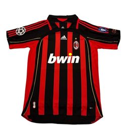 AC Milan 2006/07 Kaka #22 Red Short Sleeve Soccer Retro Jersey Men’s Sizes  Small Medium Large XL 2XL
