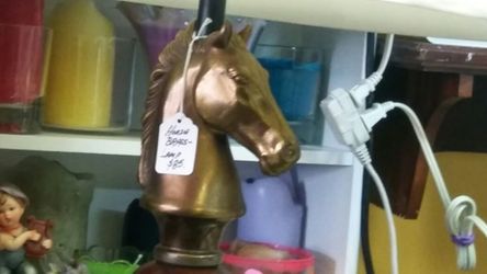 Brass lamp.. Table lamp. 3ft.