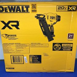 DEWALT DCN920B 20V MAX Cordless 21-Degree Framing Nailer DCN920B