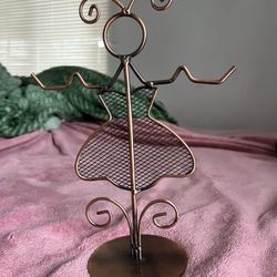 Small Jewelry Holder Woman Silhouette 