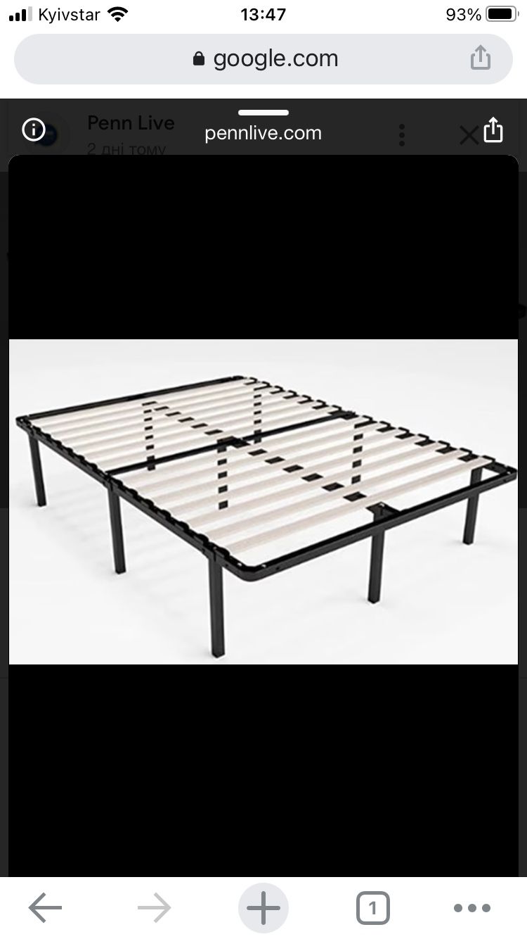 New Twin Size Platform Bed Frame