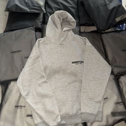Dark Oatmeal Essentials Hoodie