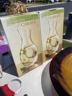 Glass Carafe 