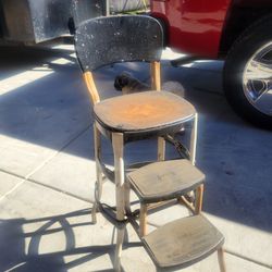 Antique Cosco Stool