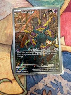 Dhelmise Pokemon Pitch Black